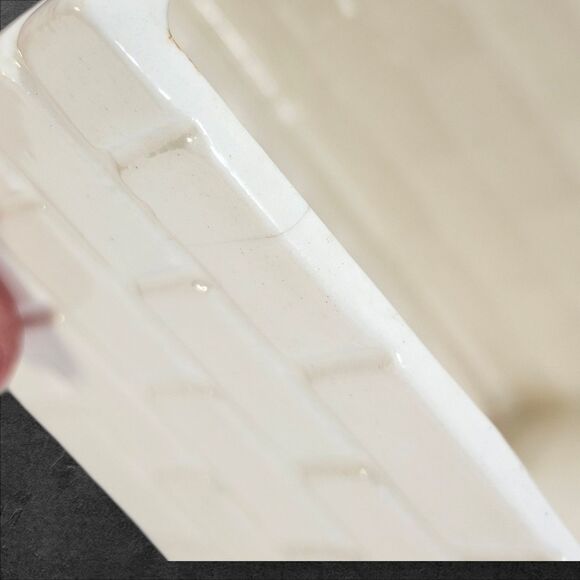 Vintage Napco K2222 Patchwork Puppy Planter Pink & Blue Ceramic Japan Transition - Picture 8 of 12